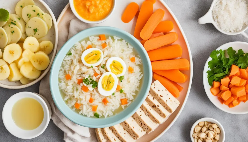 receita de comida para quem está com diarreia